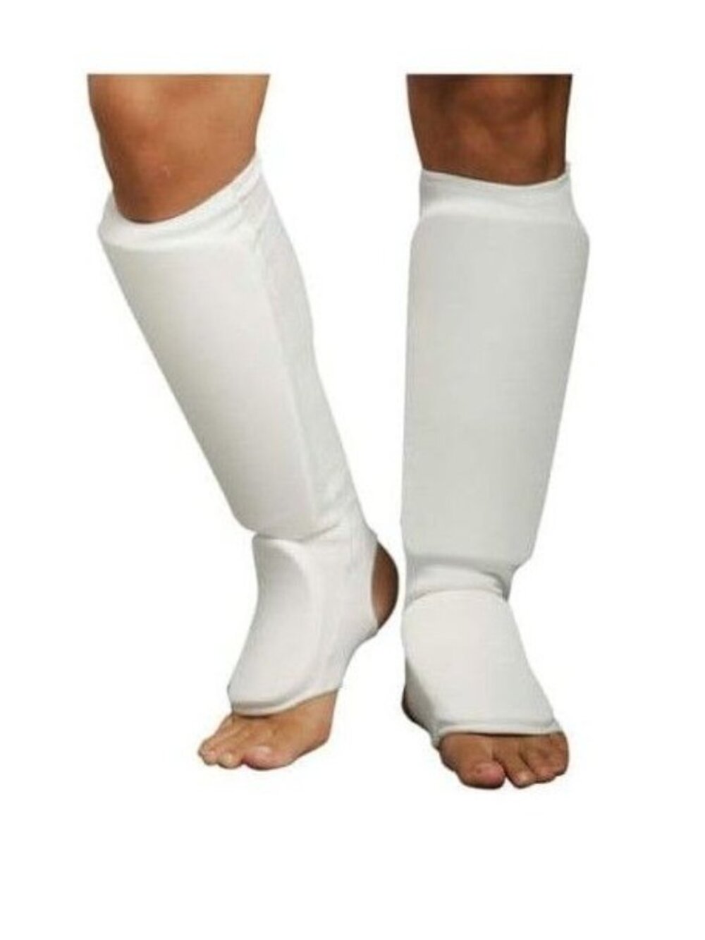 Cloth Shin & Instep Guard Soccer, Taekwondo, Martial Arts, Foot Protect Child L